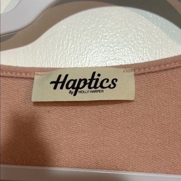 BOGO Free - Women's Pink Floral Sleeve Top - Picture 2 of 4